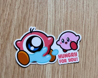Kirby Waterproof Die-cut Sticker