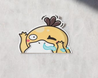 Pokemon Psyduck Car Decal