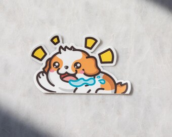 Happy Dog Car Decal