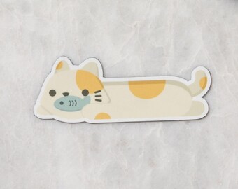 Long Cat Magnet