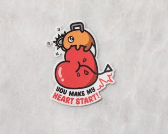 Chainsawman Pup Sticker