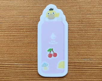 Duck Bottle Die cut Sticker