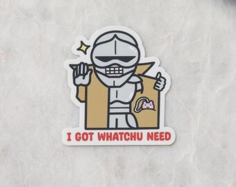 Chiikawa Knight Sticker