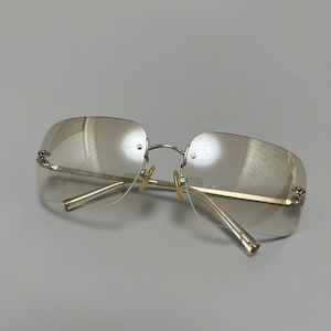Chanel rimless sunglasses - Etsy 日本