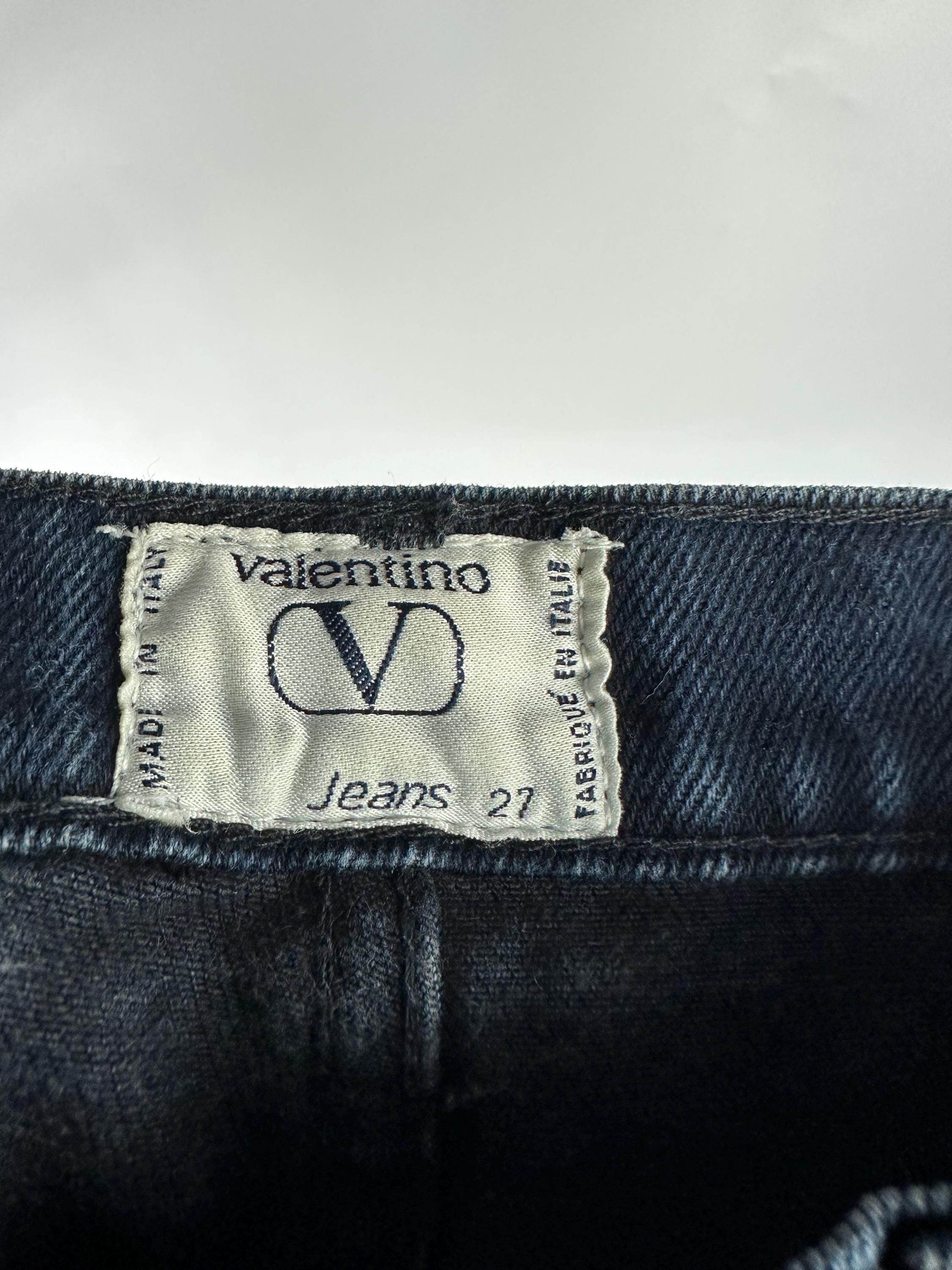 90s Valentino Vintage Mom Jeans Denim Pants Blue Size 27 - Etsy