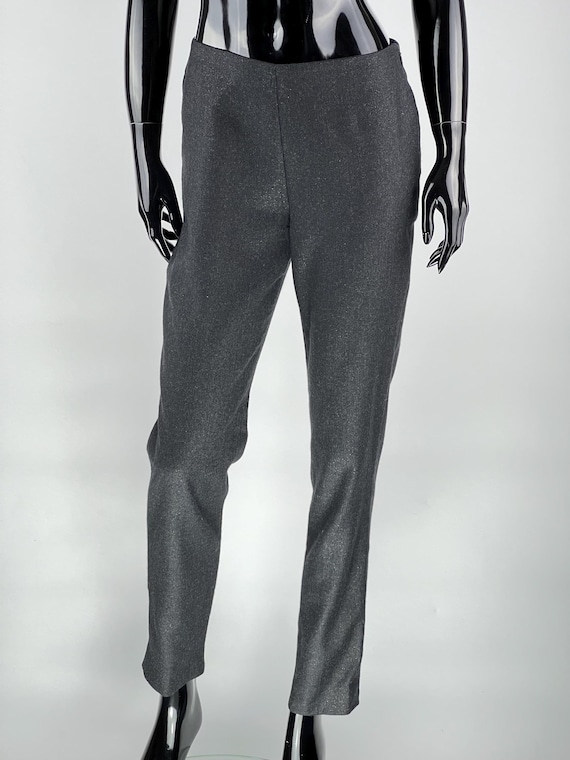 Brunello Cucinelli, Brunello Cucinelli Womens Gray Wool Trousers Pants Size IT40 US4