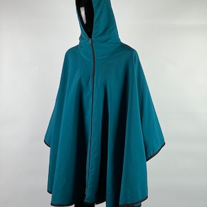 Margareta Forslund Design Rare Vintage Poncho Cape Raincoat Size M