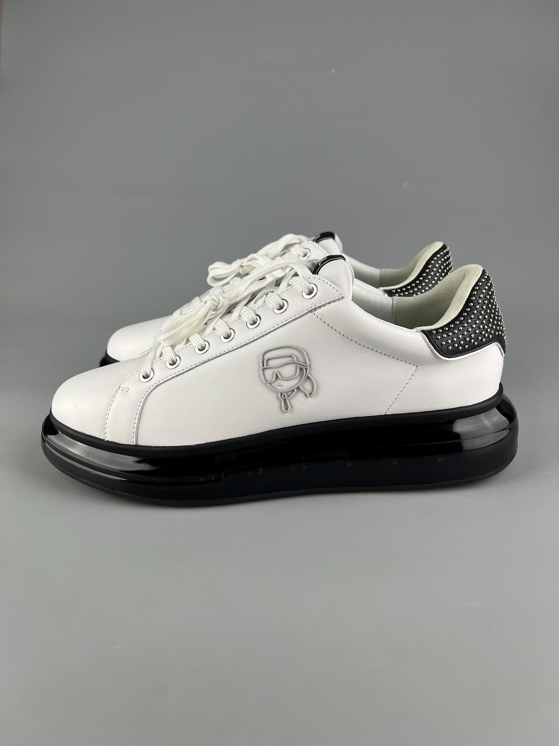 Karl Lagerfeld Leather Sneakers KL52631N-010, foto 2 de 5