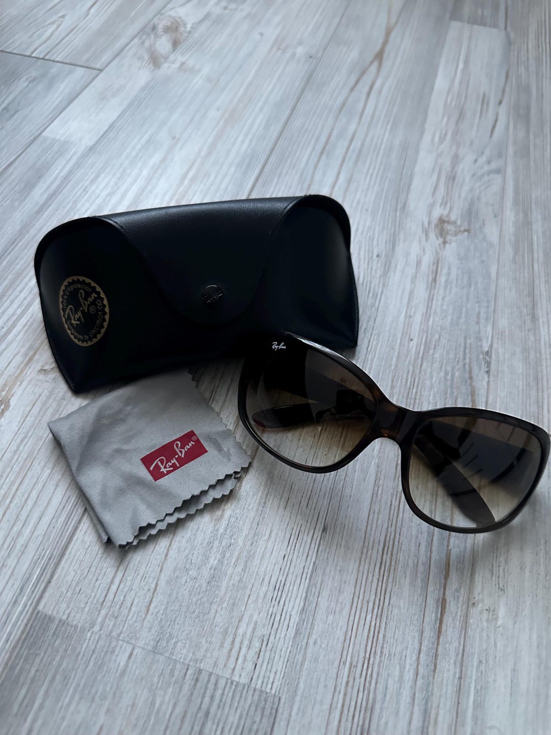 Ray-ban Tortoise Shell Sunglasses RB 4118 710/51 2N Havana Frame 