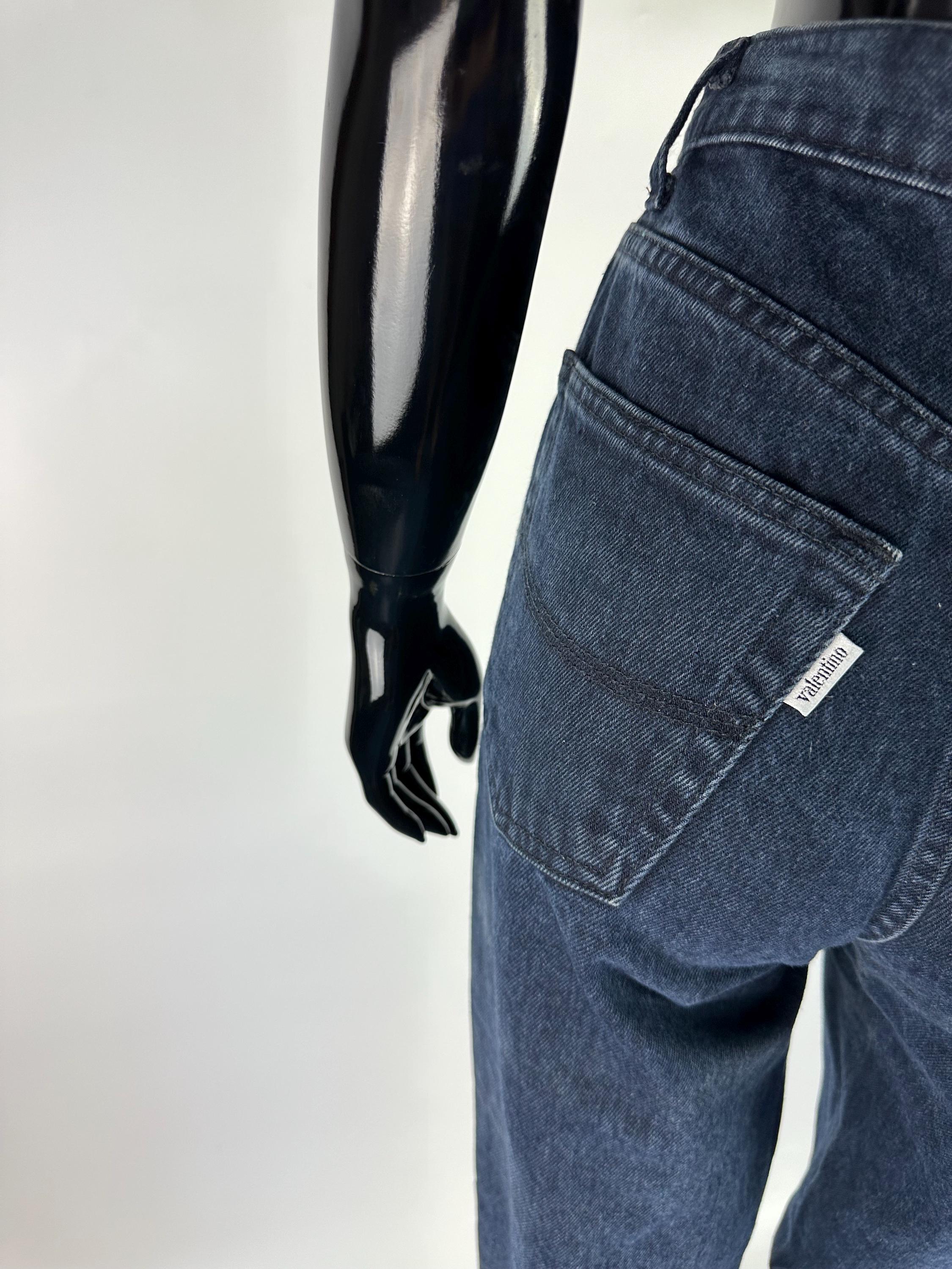 90s Valentino Vintage Mom Jeans Denim Pants Blue Size 27 - Etsy