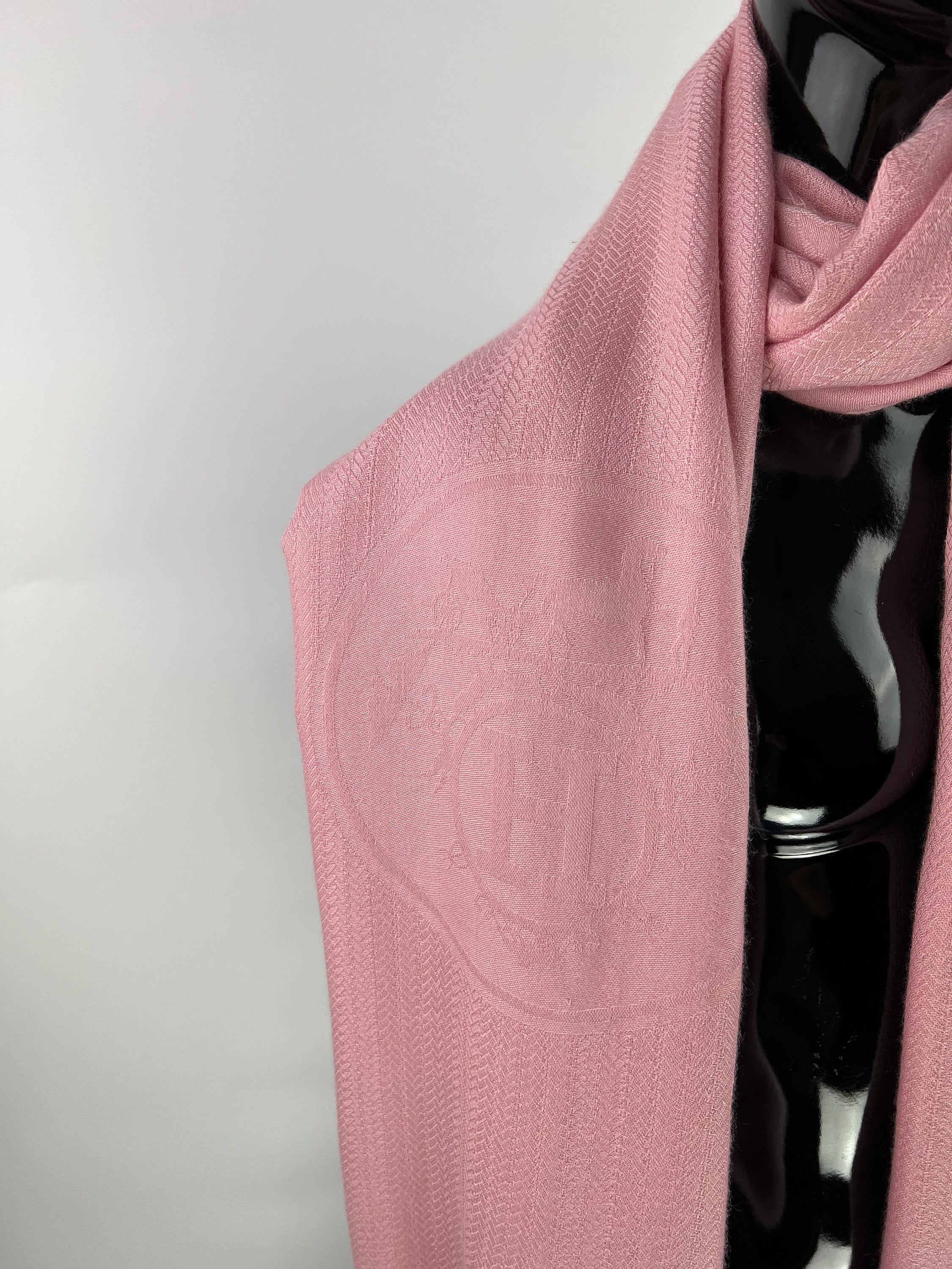 Authentic! Hermes Carre Sextants Nautical Vintage 90cm Light  HERMES Authentic Pink Silk Scarf main image 1