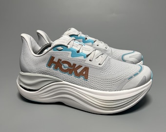 US 10B Hoka One One Skyward X (Carbon Plate) Running Shoes 1147912 CYRS Cosmic Gray / Rose Gold’