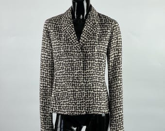 Max Mara Linen Blazer Jacket Size IT40 US 6