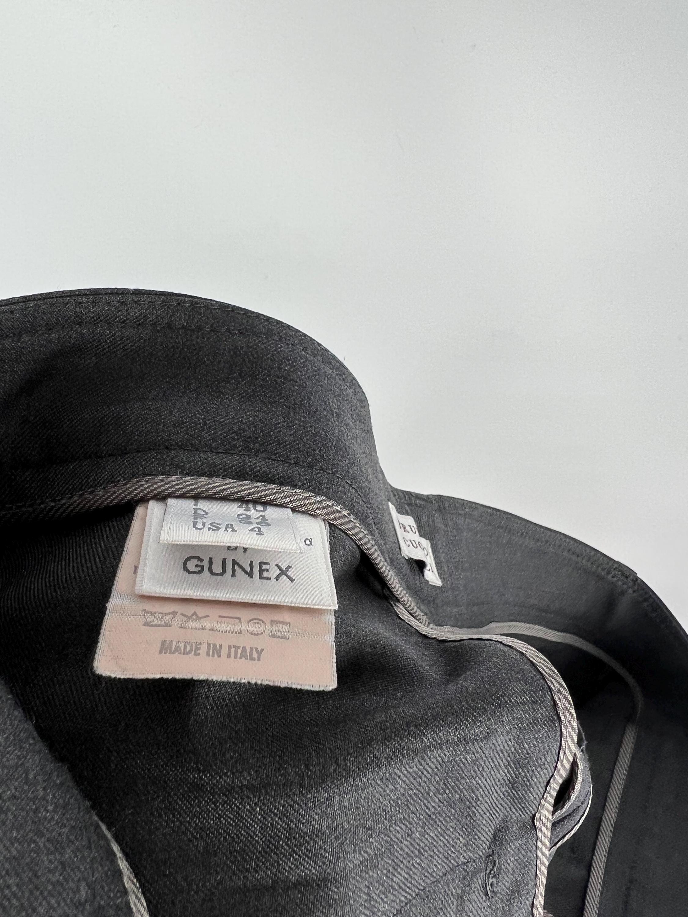 ブルネロ・クチネリ グレー ウール トラウザーズ パンツ レディース