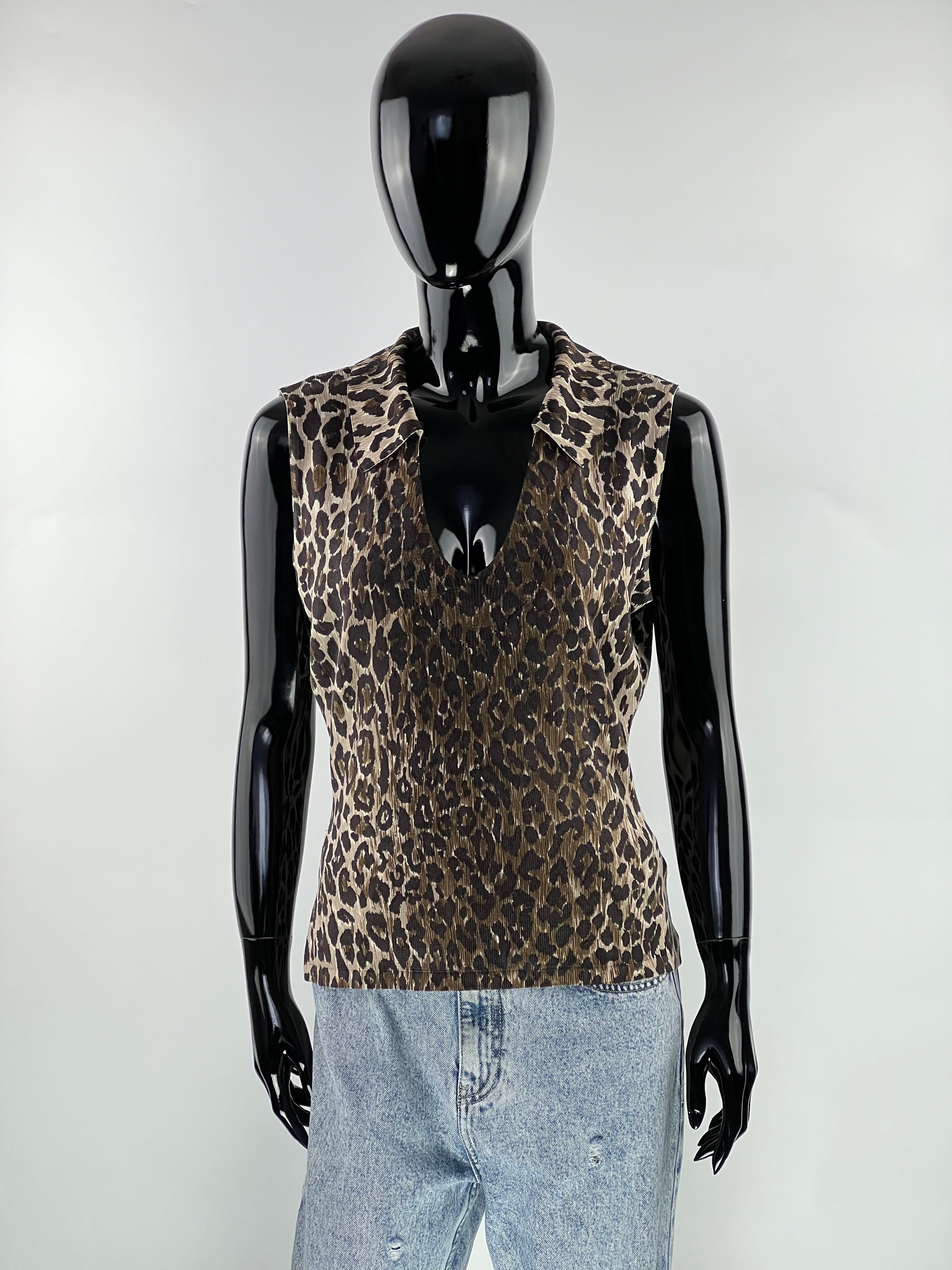 Gabbana Leopard Top - Etsy