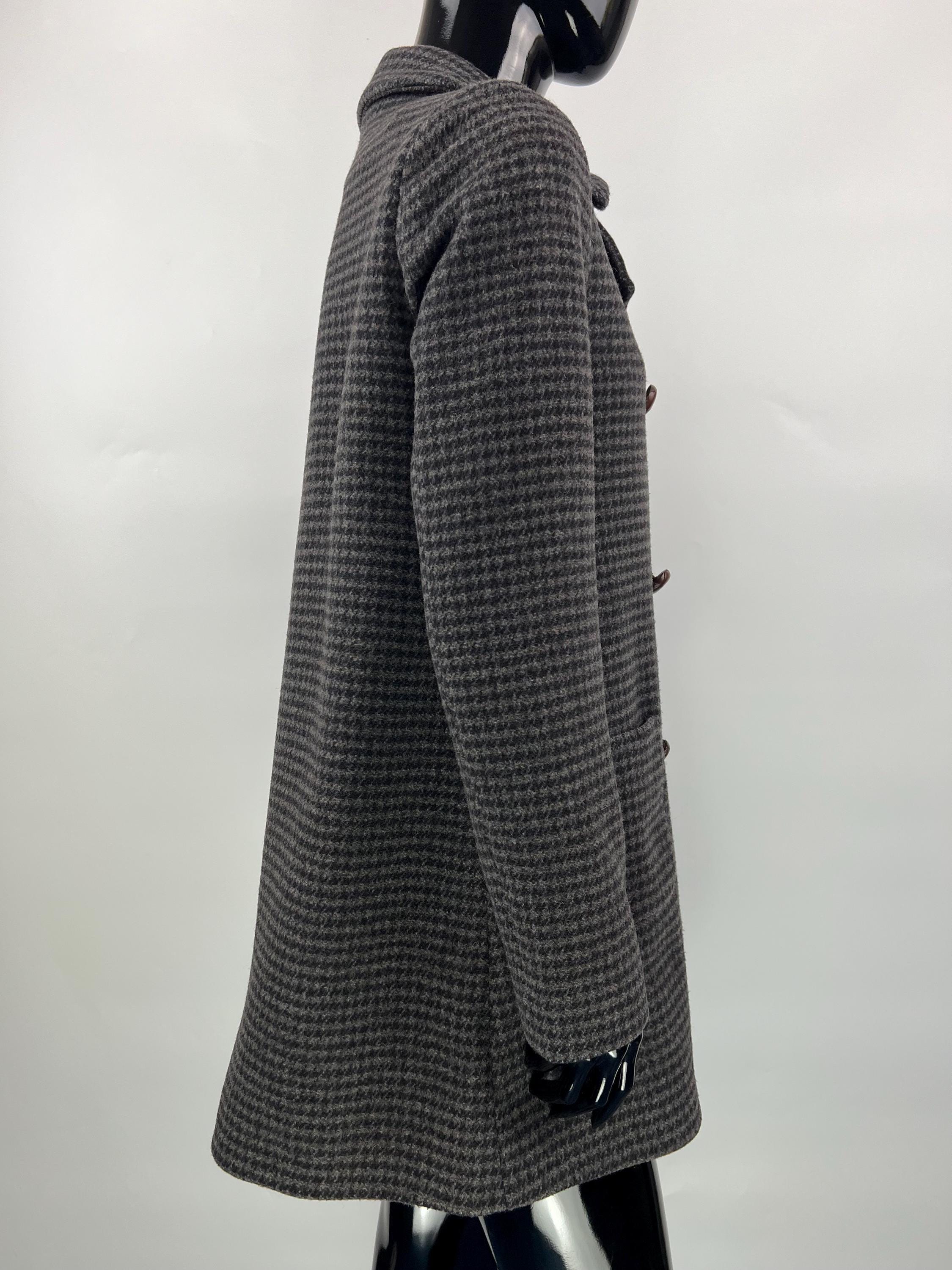 Sézane グレー ウールコート Sezane Gray Wool Double Breasted Coat Size EU34 US2 - Etsy
