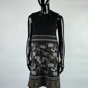 Vestido de punto sin mangas de angora, cachemira y lana vintage de Max Mara Weekend, talla S