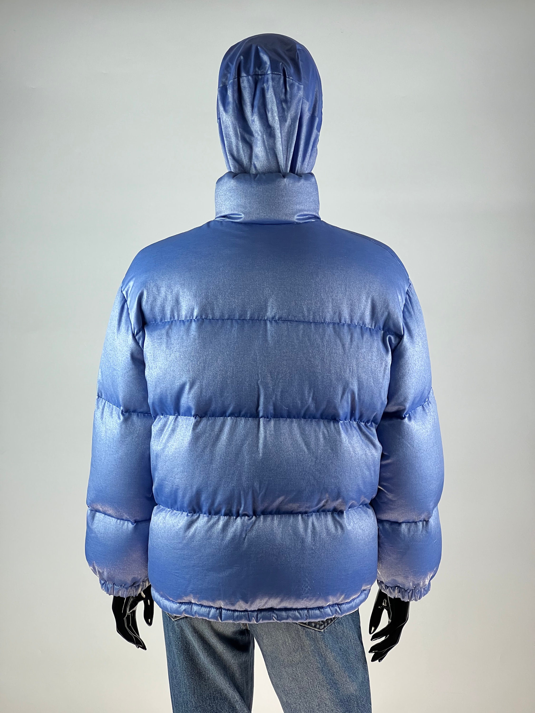 Rare Vintage Moncler Grenoble Shimmering Purple Puffer Down Jacket