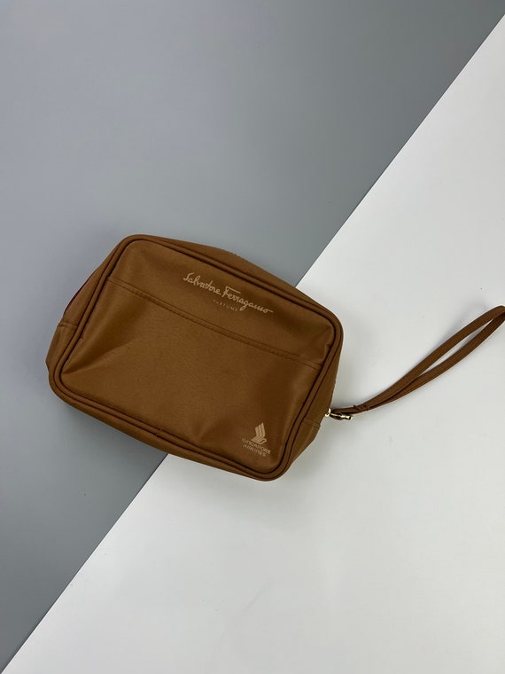 Ferragamo cosmetic bag hotsell