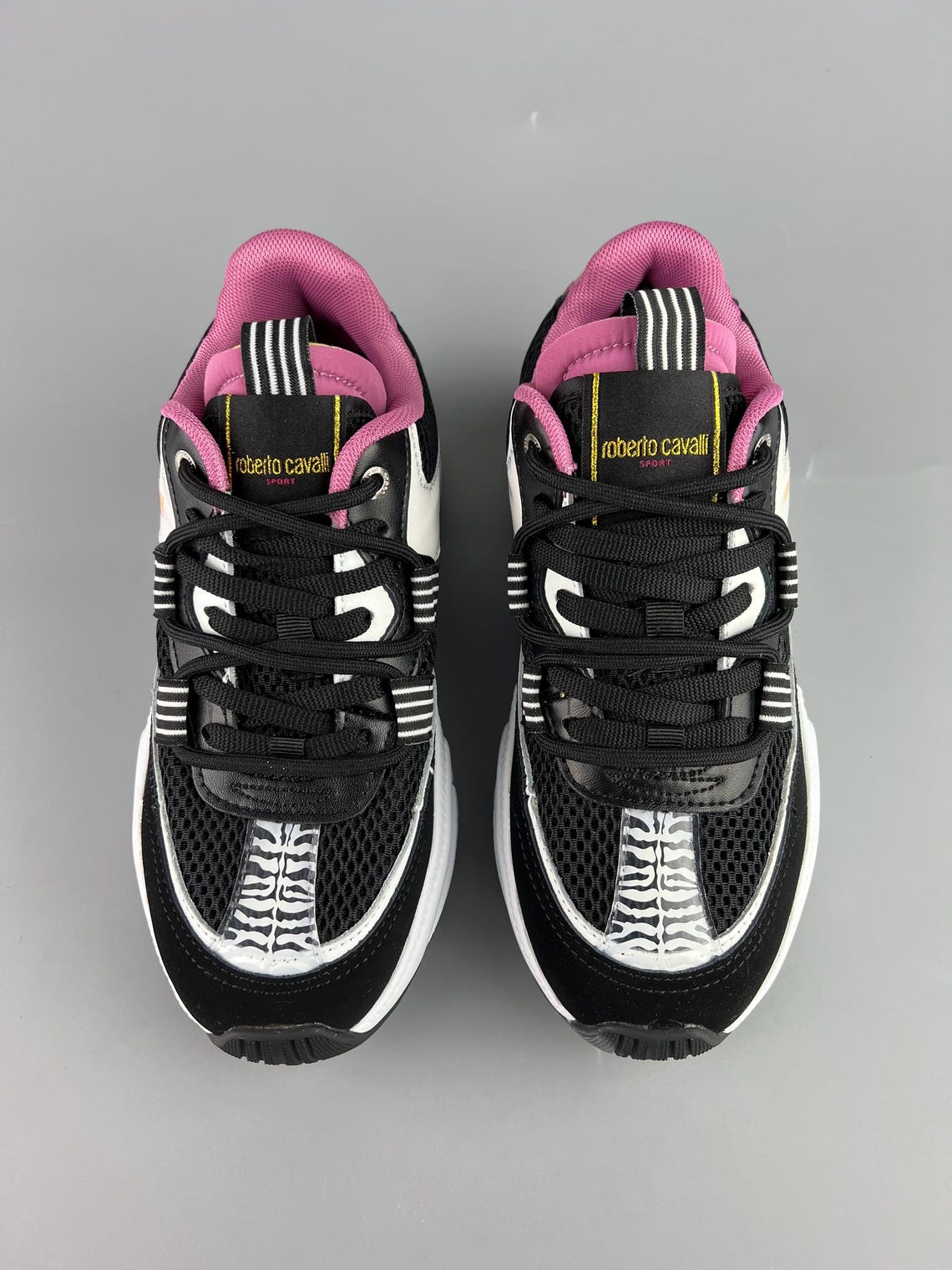 US 7.5 Roberto Cavalli Sport Sneakers, foto 4 de 5