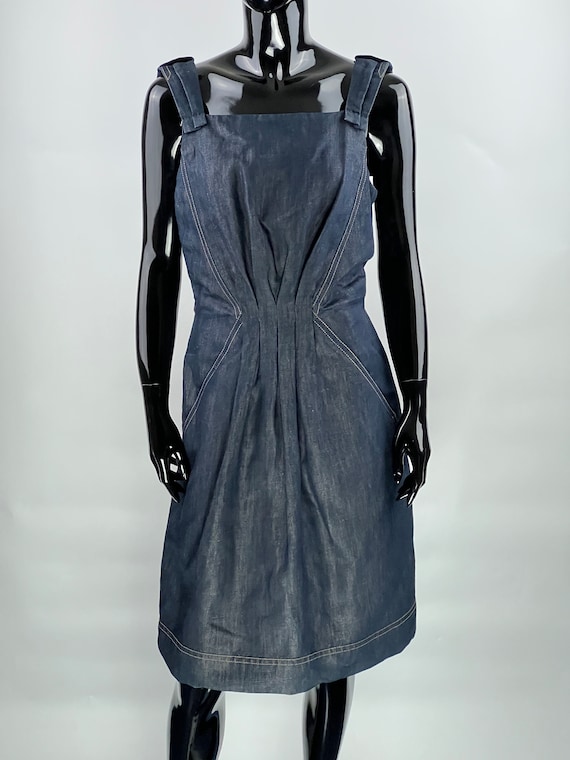Rare Louis Vuitton Authentic Blue Denim Dress Size S - Etsy Canada