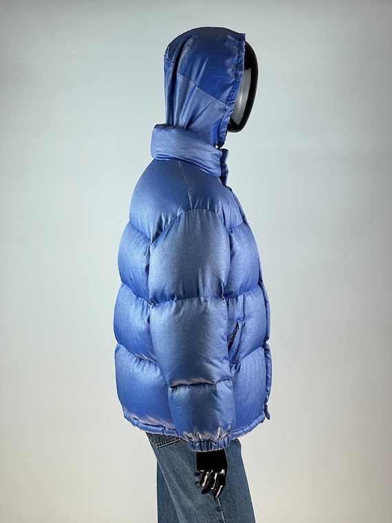 Rare Vintage Moncler Grenoble Shimmering Purple Puffer Down Jacket