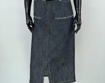 Vtg 1990's Marithe Francois Girbaud Extra High Waist Layered