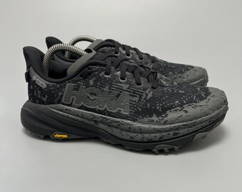 Hoka One One Speedgoat 6 GTX Gore-Tex Trail Running Shoes 1155151 1155771 BCKT ‘Black / Outer Orbit’