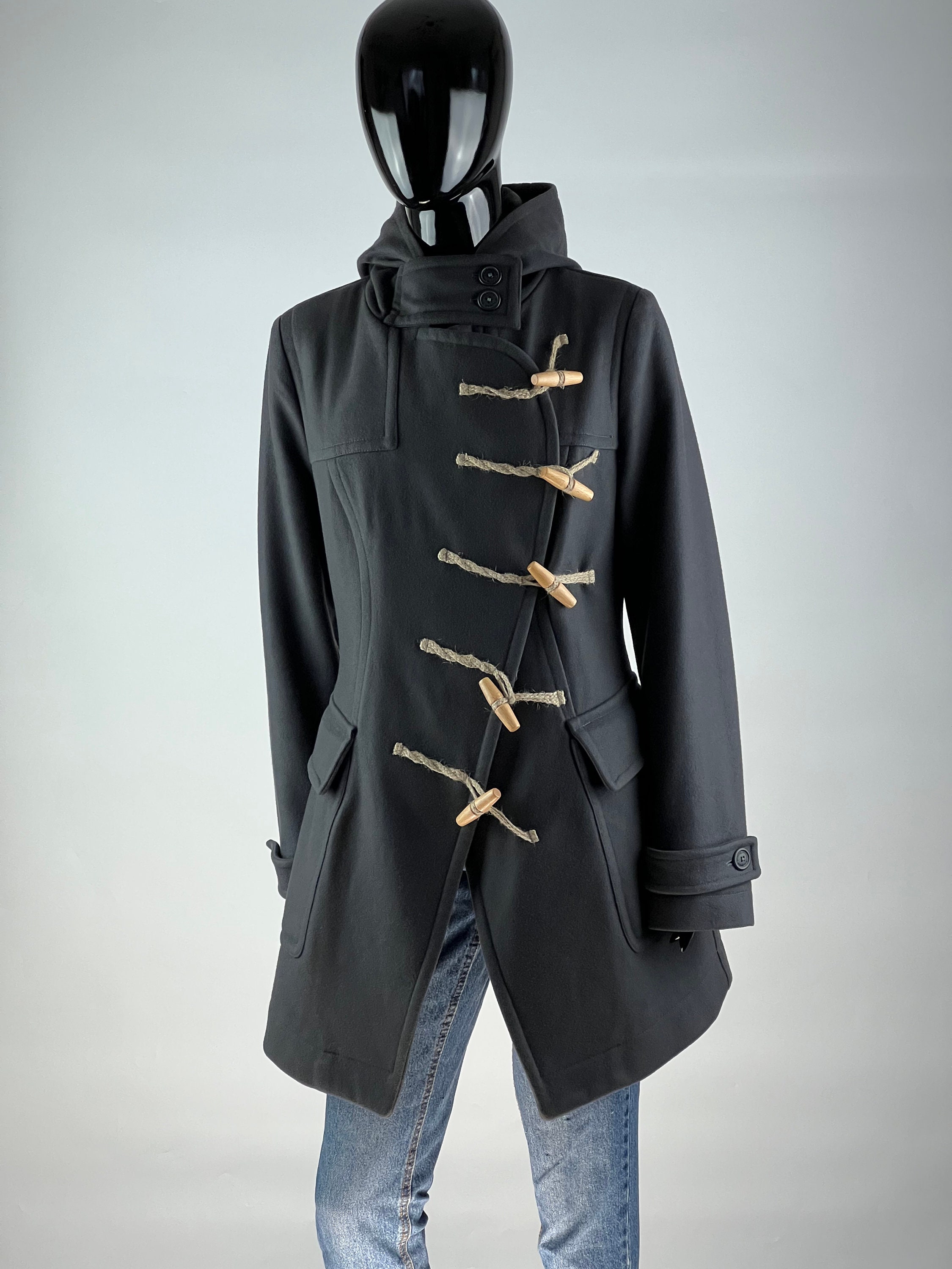 Vivienne Westwood Rare Vintage Women's Gray Wool Duffle Coat Vivienne Westwood Rare Vintage Women's Gray Wool Duffle Coat