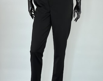 Hermes by Jean Paul Gaultier Gray Virgin Wool Tailored Trousers  display picture 1