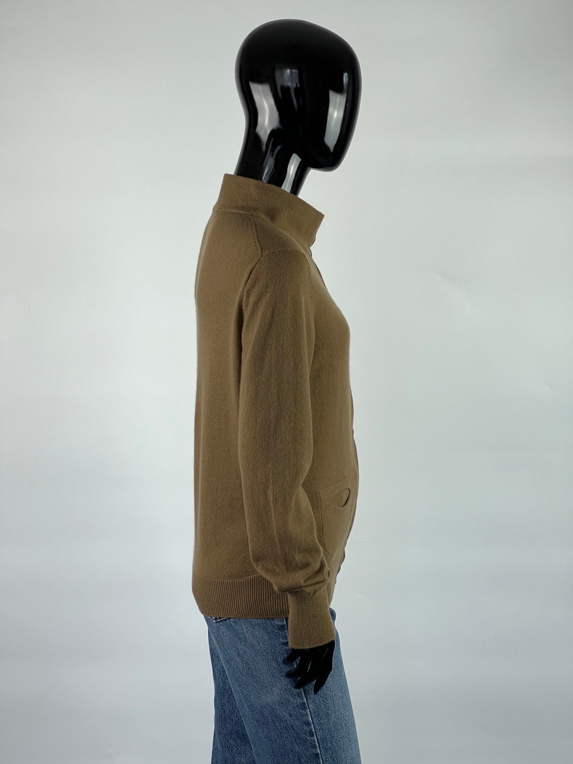 14AW JIL SANDER by Raf Simons Zip Detail Cashmere Knit