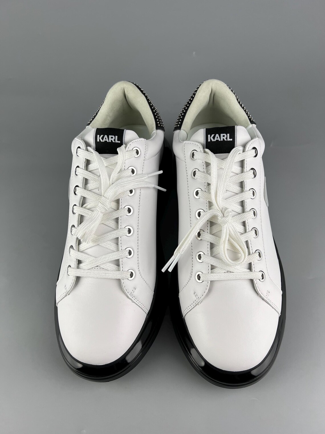 Karl Lagerfeld Leather Sneakers KL52631N-010, foto 4 de 5
