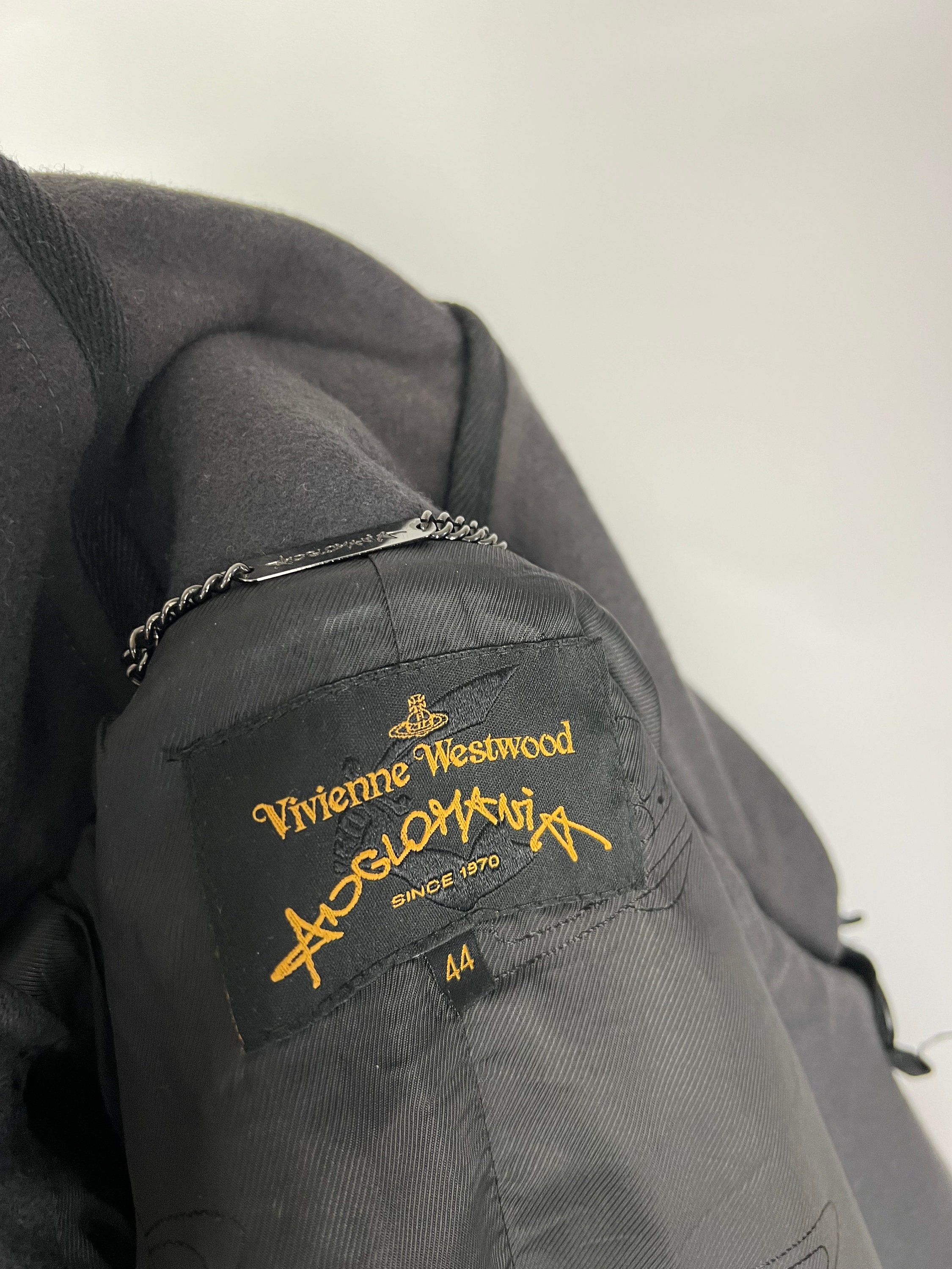 Vivienne Westwood Rare Vintage Women's Gray Wool Duffle Coat