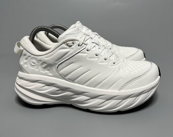 Hoka One One Bondi SR Running Shoes Walking Gym 1110521 FTFR ‘Frost / Frost’