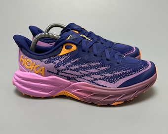 Zapatillas de trail running Hoka One One Speedgoat 5 “Bellwether Blue / Cyclamen” 1123158-BBCY