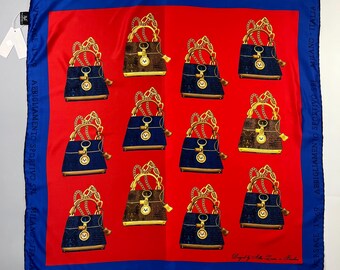 Versace 1069 Square Scarf 90/90 cm