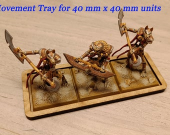 Movement Tray for 40 mm x 40 mm units