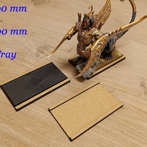 May include: Two wooden trays, one black and one natural wood, with a raised edge. The trays are 50 mm x 100 mm to 60 mm x 100 mm. The text "Dragon" Tray is visible in the image.