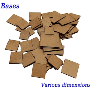 MDF Bases for miniature games
