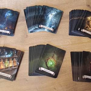 Schede di riferimento personalizzate per oggetti magici comuni