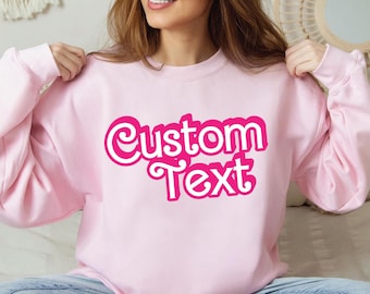 Custom Name Toy Baby Girl Sweatshirt & Hoodie, School Teacher Party Sweater, Personalized Bride Girls Hoodie, Custom Birthday Gift, SFS0236