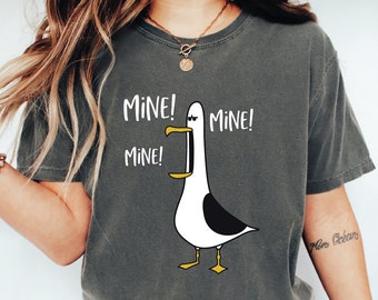 MINE MINE MINE Seagull  Shirt, Family Vacation, Funny Group Tees, Kids Tshirts, Vacation Matching Shirts, Seagull Shirt