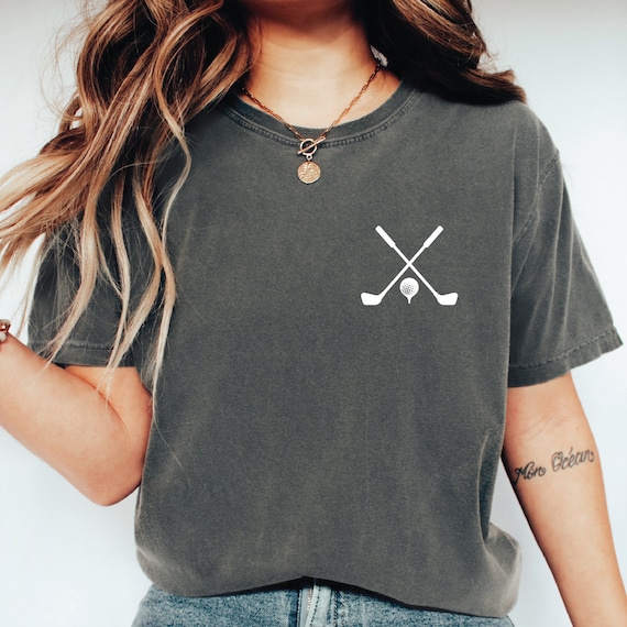 Minimalist Golf Shirt, Golfer Gift, Golf Mom Shirt, Women's Golf Gifts, Golf Shirts for Women, Golf Lover Gift, SFS0337