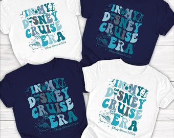 Disney Cruise 2026 Shirt, In My Disney Cruise Era Shirt – Disney Wonder 2026 Graphic Tee with Anchor and Cruise Design