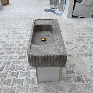 Ready to ship,Calacatta Viola Marble Sink,Grey sink, Special Order Sink, Marble Sink Countertop, Marble Large Sink, Wall Sink, Bathroom Sink ,Grey Marble Sink,Tundra Gray ,Marble Sink, Vanity Sink,Vesssel Marble Sink