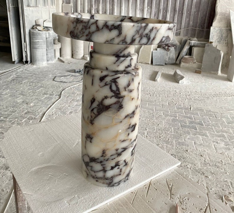 Calacatta Viola Marble Coffee Table, Coffee Table, handmade Free shipping, fast shipping, special design, Italy model