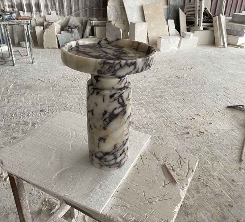 Calacatta Viola Marble Coffee Table, Coffee Table, handmade Free shipping, fast shipping, special design, Italy model