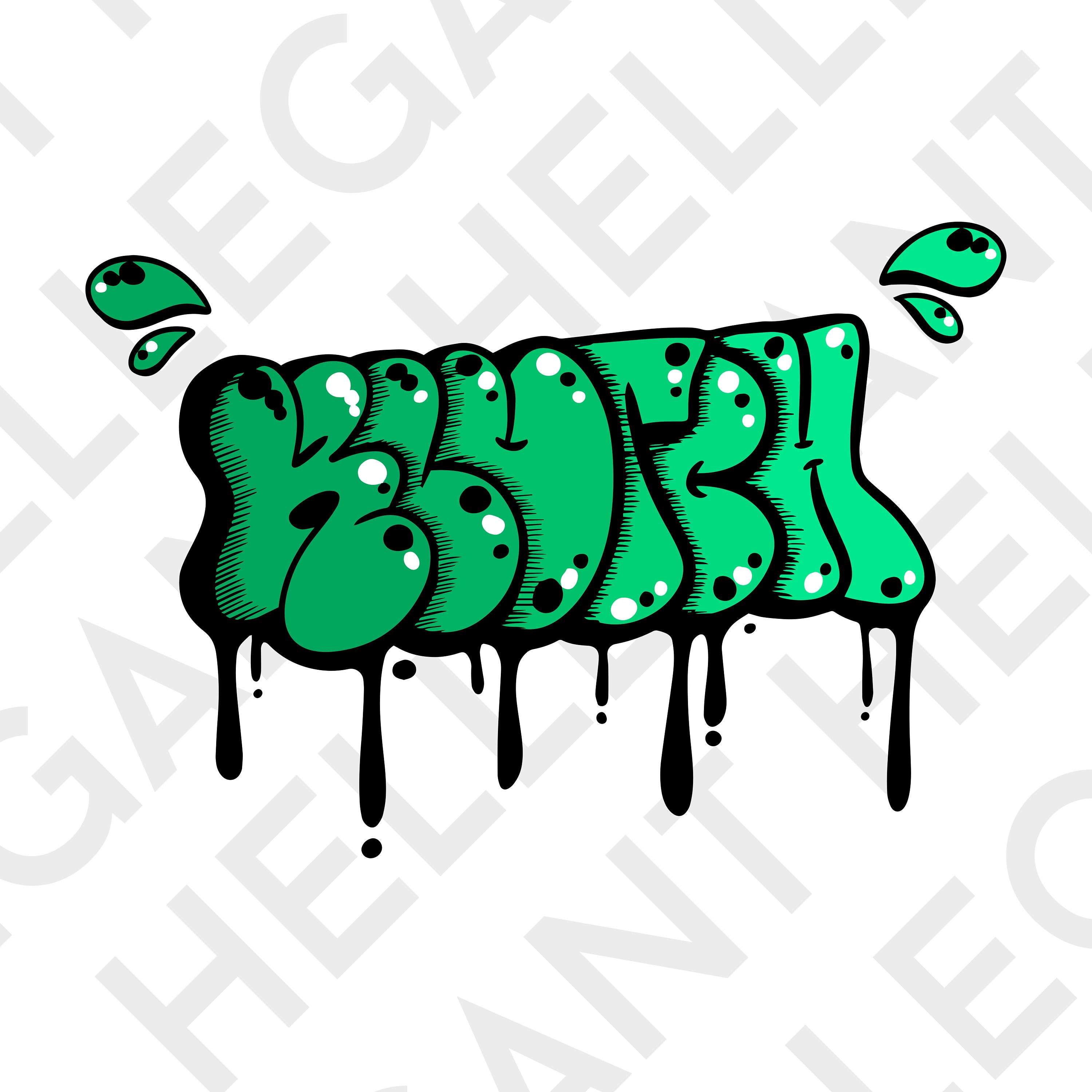 ★GOAL STUDIO★ AIR DRY GRAFFITI LOGO TEEGREEN G5MTS103#GN ☆GOAL STUDIO☆ AIR DRY GRAFFITI LOGO TEEGREEN G5MTS103#GN
