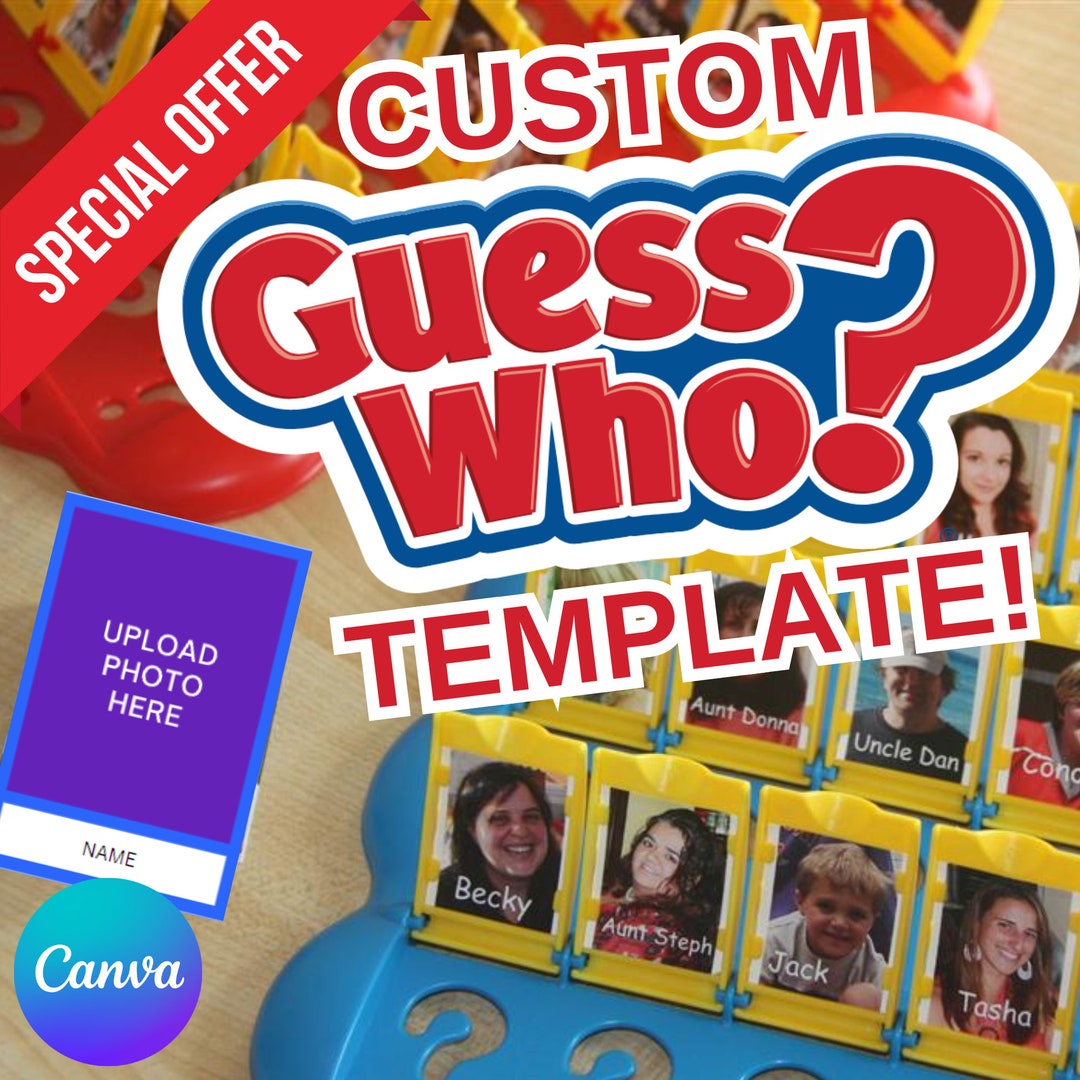 Guess Who Template Editable Printable Custom Guess Who Game Etsy UK Guess Who Template Editable Printable Custom Guess Who Game Etsy UK