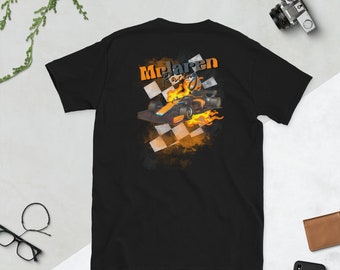 Retro Formula 1 McLaren Racing Black T-Shirt
